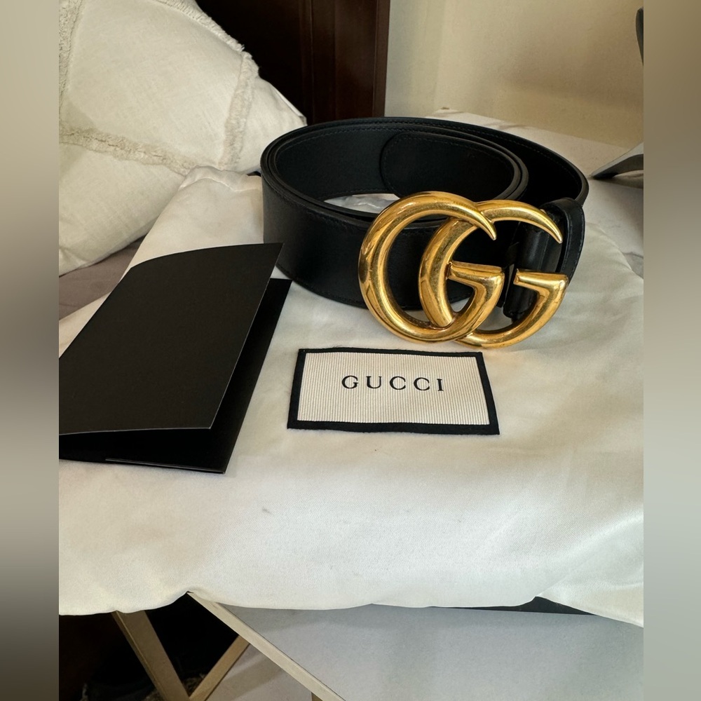 Gucci belt.